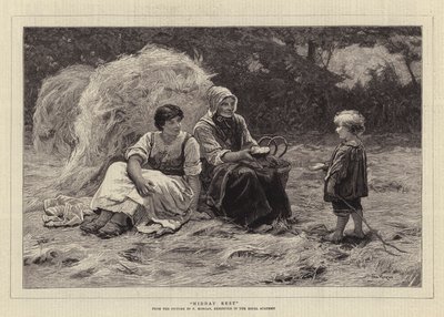 Descanso del mediodía de Frederick Morgan